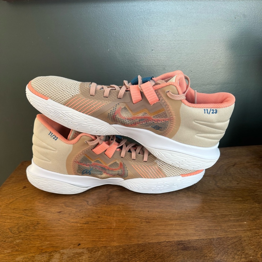 Nike Kyrie Flytrap 5 Men's Rattan Hemp Sneakers Size 10.5 CZ4100-200 Basketball - Picture 4 of 8